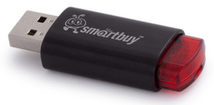 Флэш накопитель USB 16 GB Smart Buy Click Black