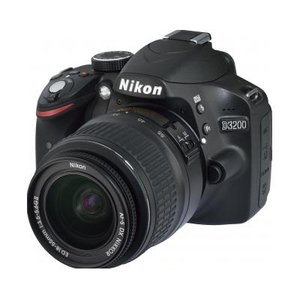Цифровой фотоаппарат Nikon D3200 Kit AF-S 18-55mm II черный
