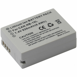 Аккумулятор Fujimi Canon NB-10L для PowerShot G1X, SX40 HS, SX50 HS, G15, G16, SX60 HS, G3X