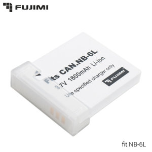 Аккумулятор FUJIMI NB-6L для Canon SX520 SX530 SX600 SX610 SX700 SX710 IXUS 85 95 200 210 105