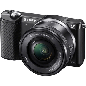 Цифровой фотоаппарат Sony Alpha A5000 (ILCE-5000LB) Kit 16-50mm черный