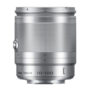 Объектив Nikon 10-100mm F4.0-5.6 VR Nikkor 1 серебристый