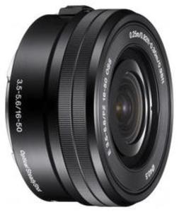 Объектив Sony E 16-50mm F3.5-5.6 PZ OSS (SELP1650) черный
