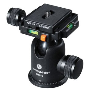 Шт. головка VANGUARD SBH-50 проф. шаровая голова, макс. нагрузка 6кг (QS-39)