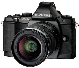 Цифровой фотоаппарат Olympus OM-D E-M5 Kit 12-50 (EZ-M1250) черный