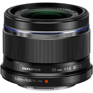 Объектив Olympus M.Zuiko Digital 25mm F1.8 черный