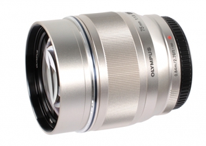 Объектив Olympus M.Zuiko Digital ED 75mm F1.8 серебристый