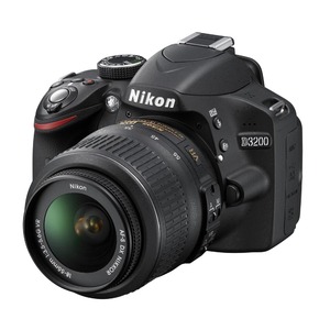 Цифровой фотоаппарат Nikon D3200 Kit AF-S 18-55mm VR черный