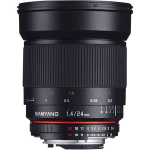Объектив Samyang 24mm f/1.4 ED AS UMC Pentax K