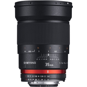 Объектив Samyang 35mm f/1.4 AS UMC Pentax K