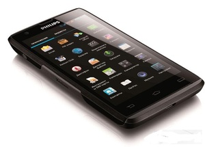 Смартфон Philips Xenium W6500 Black/Grey