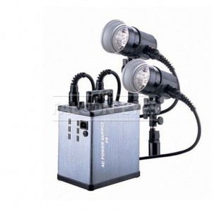 Вспышка студийная Falcon Eyes FP-2400-2+P-2400х2 с аккумулятором