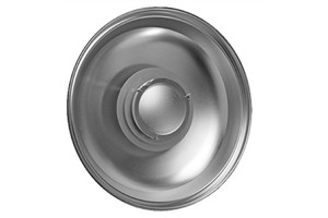 Портретная тарелка HENSEL 22" серебро под байонет EH