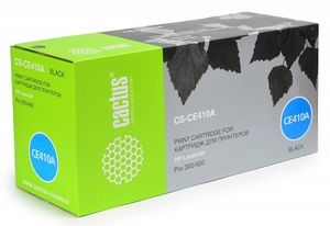 Картридж Cactus HP CS-CE410A Чёрный