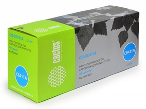 Картридж Cactus HP CS-CE411A Голубой (cyan)
