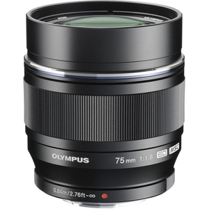 Объектив Olympus M.Zuiko Digital ED 75mm F1.8 чёрный