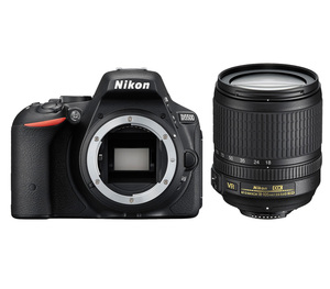 Цифровой фотоаппарат Nikon D5500 Kit AF-S 18-105 DX VR черный