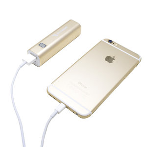 Портативный аккумулятор FUJIMI FJPB-BL001G 3000mAh золотой