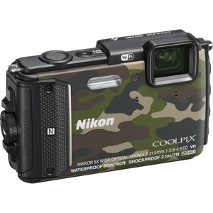 Цифровой фотоаппарат Nikon Coolpix AW130 Камуфляж