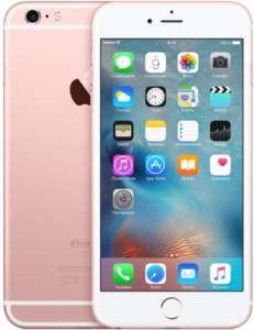 Смартфон Apple iPhone 6S Plus 64Gb Rose Gold MKU92RU/A
