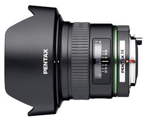 Объектив Pentax SMC DA 14mm F2.8 ED (IF)