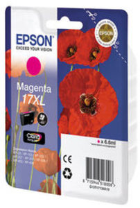 Картридж струйный Epson T17 (XL) пурпурный