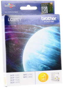 Картридж струйный Brother LC-970Y