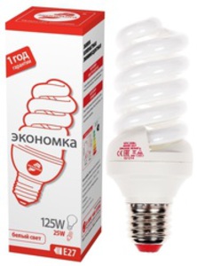 Лампа люминесцентная Экономка SPC 25W E2742