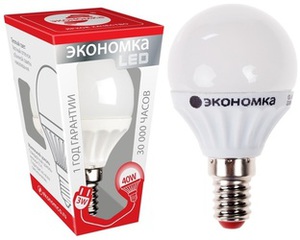 Лампа светодиодная Экономка LED 3W GL E1445