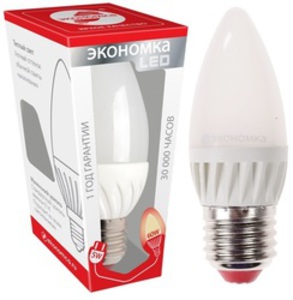 Лампа светодиодная Экономка LED 5W CN E2730