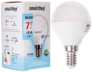 Лампа светодиодная Smartbuy SBL-P45-07-40K-E14