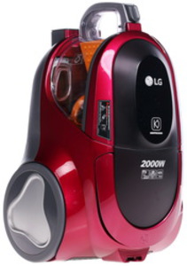 Пылесос LG VK76W01H красный