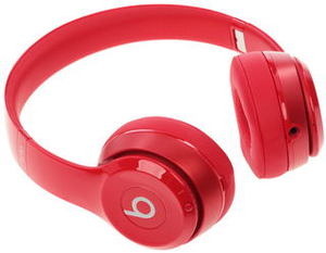 Наушники Beats Solo 2 Wireless красный