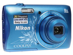 Компактная камера Nikon Coolpix S3700 голубой