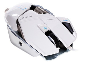 Мышь проводная Mad Catz R.A.T.7 белый
