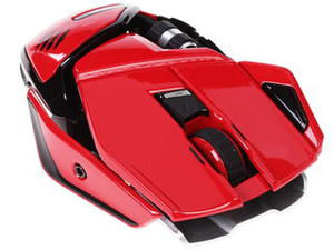 Мышь беспроводная Mad Catz Office R.A.T красный