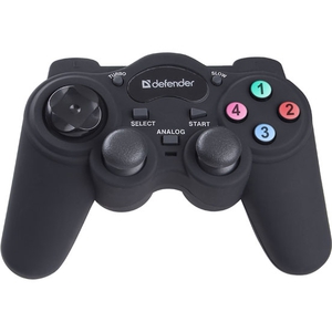 Геймпад Defender Game Racer Turbo RS3 USB (64251)