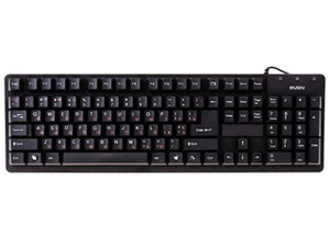 Клавиатура Sven Standard 301 черный