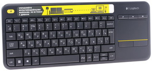 Клавиатура Logitech Wireless Touch Keyboard K400 Plus