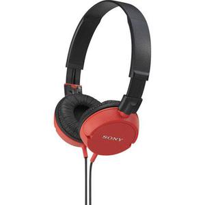 Наушники полноразмерные SONY MDR-ZX100 (3.5 mm jack) красные реплика