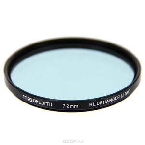 Светофильтр 72mm Marumi BlueHancer Light