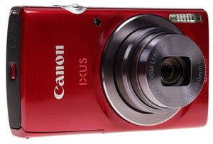 Цифровой фотоаппарат Canon Digital IXUS 165 красный