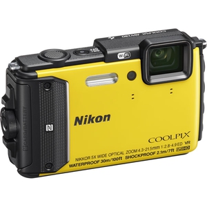 Компактная камера Nikon Coolpix AW130 желтый