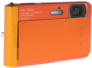 Цифровой фотоаппарат Sony Cyber-shot DSC-TX30D оранжевый
