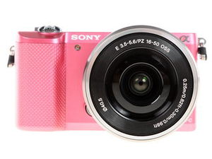 Цифровой фотоаппарат Sony Alpha A5000 (ILCE-5000LP) Kit 16-50mm розовый