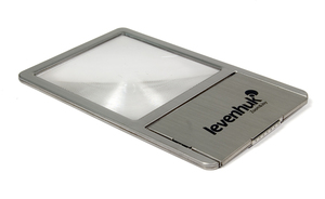 Лупа Levenhuk Zeno 90, 2.5x, 48x45mm, 1 LED, металл