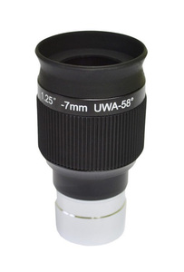 Окуляр Levenhuk UWA 58° 7 мм, 1,25"