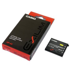 АКБ Casio NP-60 EX-S10 & EX-Z80