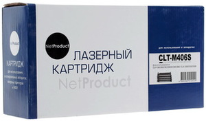 Картридж лазерный NetProduct CLT-M406S