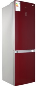 Холодильник LG GA-B489TGRM красный